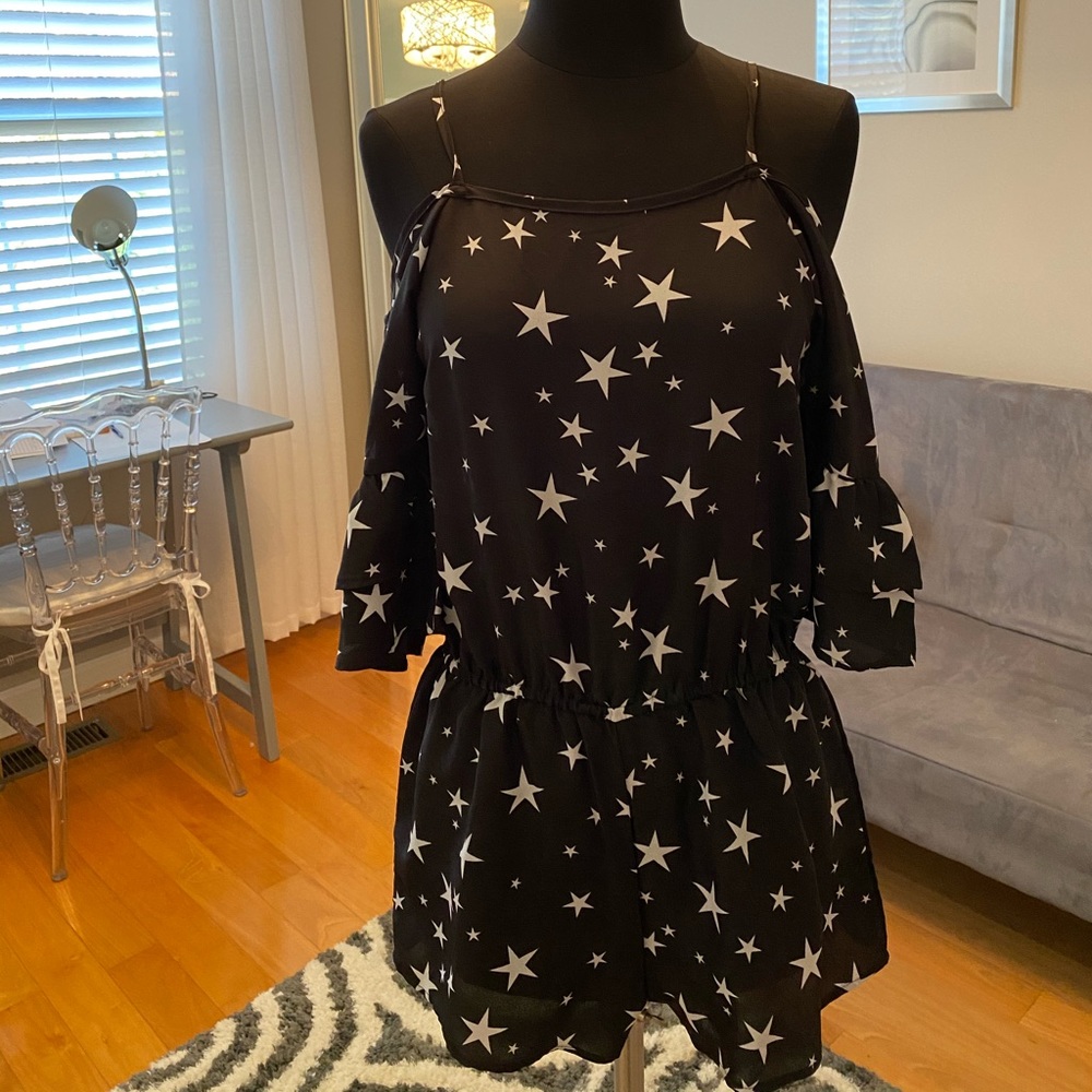 Off the shoulder Romper